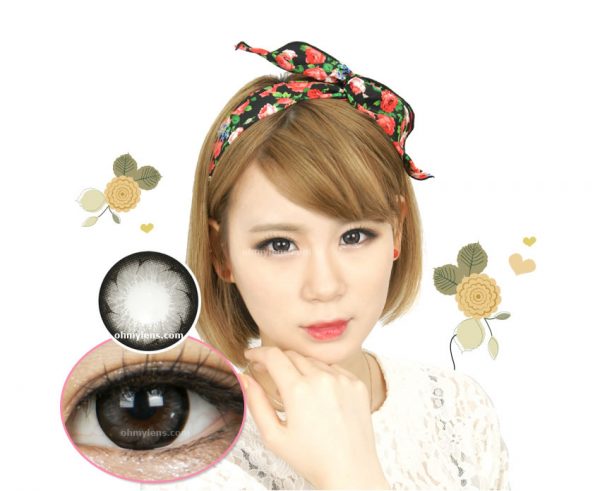 Chou Gray Contact Lenses 01