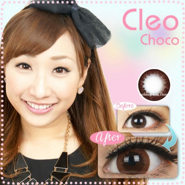 Cleo Choco Contact Lenses 01