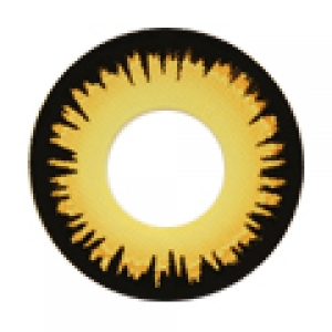 Yellow Werewolf Contact Lenses for Cosplay