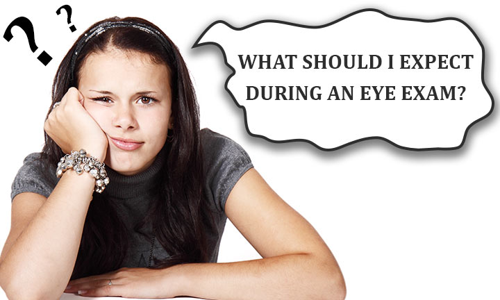 What should I expect during an eye exam