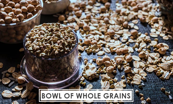 Bowl of whole grains