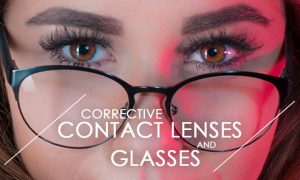 HOW DO CORRECTIVE CONTACT LENSES AND GLASSES WORK